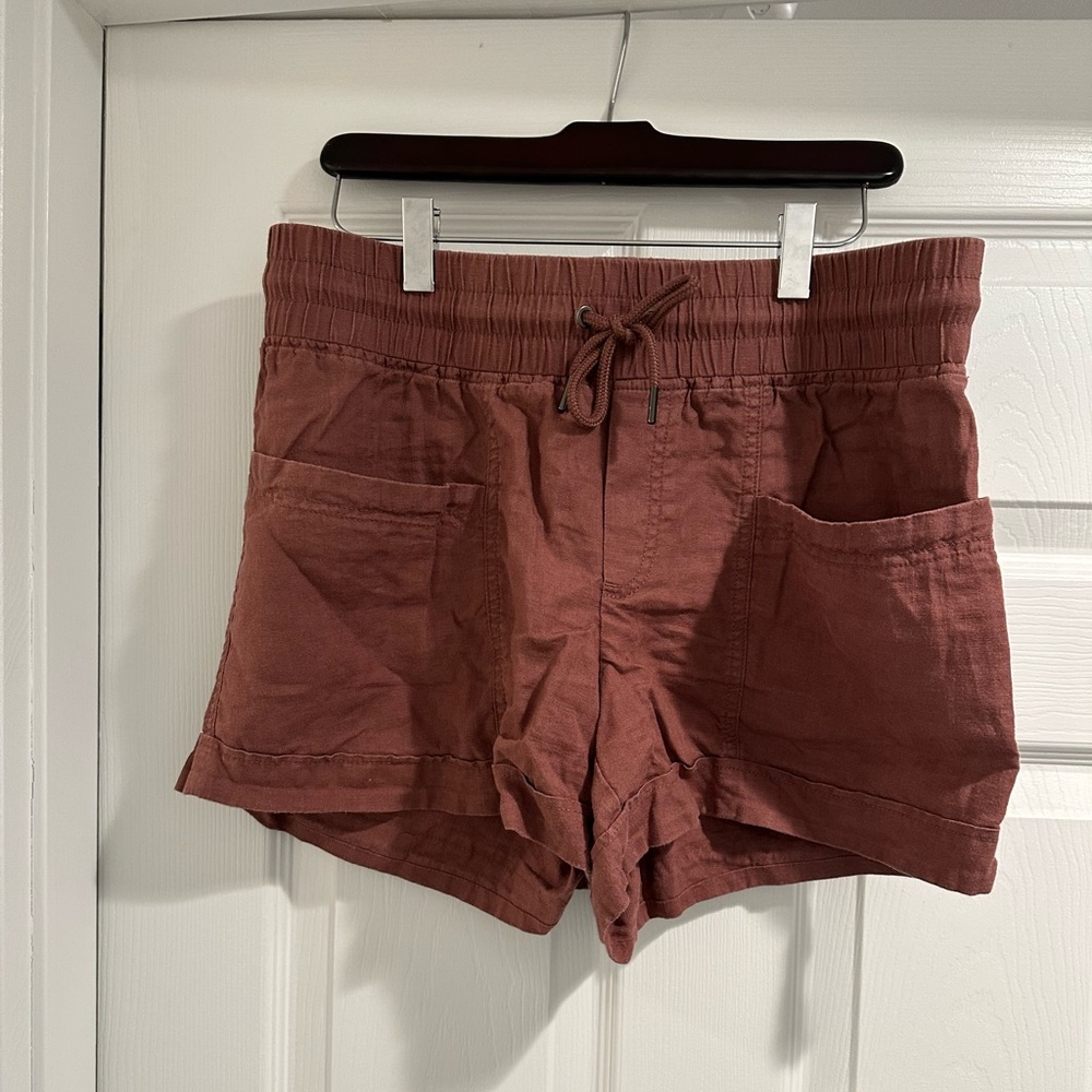 Athleta Cabo Linen Short